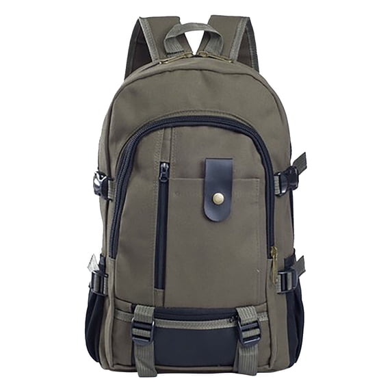 Kugisaki Travel Backpack Large Capacity Backpacks Multi-Functional Canvas Backpacks Water Resistant Suitcase Daypack Bag Travel Gifts for Men Women