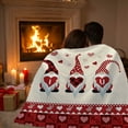 thumbnail image 1 of Kugisaki Valentine's Day Decoration Home Valentine's Day Throw Blankets 27.5x39.3in Soft Lightweight Flannel Blankets Love Hearts Throw Blanket All Seasons Home Decor for Sofa Couch Bed Office, 1 of 6