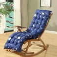 thumbnail image 1 of Kugisaki Winter Chair Cushion Thickened Double Sided, Lunch Break Folding Chair Cushion Chair Cushion Recliner Cushion Rocking Chair Cushion with Straps, 1 of 8