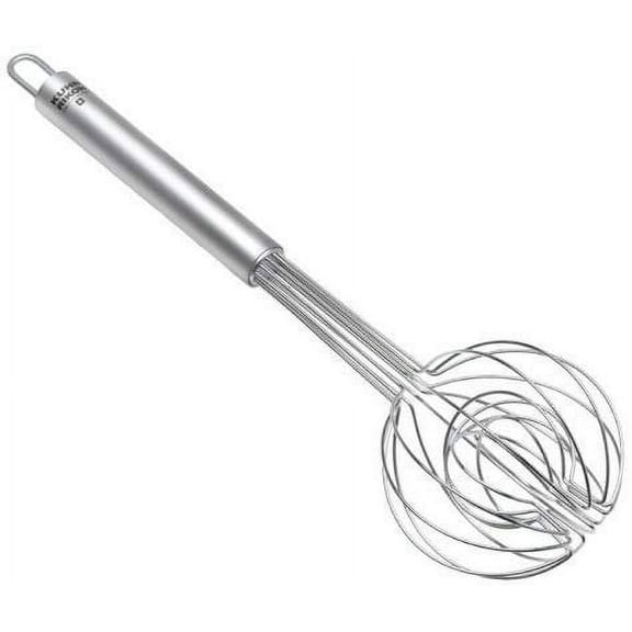 Kuhn Rikon 10 Inch Double Balloon Wire Whisk Stainless Steel Solid Handle