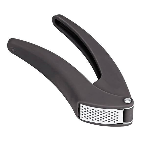 Kuhn Rikon 7-Inch Easy-Clean Garlic Press, Black