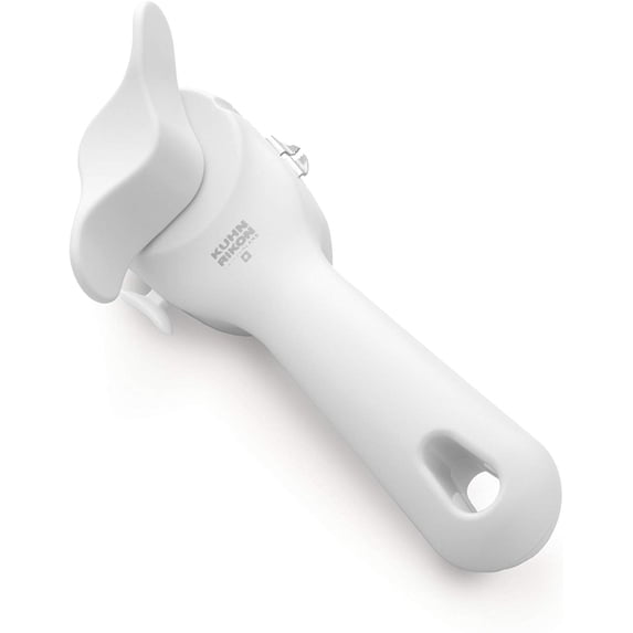 Kuhn Rikon Auto Safety Can Opener, Smooth Edge Can Opener with Lid Lifter