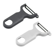 Kuhn Rikon Bar Keeper s Friend   Original Swiss Peeler Set 2-Pack | Professional Citrus Garnish & Vegetable Peeler Duo | Razor-Sharp, Lightweight, Made in Switzerland