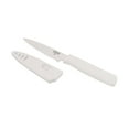 thumbnail image 1 of Kuhn Rikon Colori Non-Stick Straight Paring Knife with Safety Sheath, 4 inch, White, 1 of 2