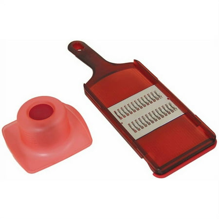 Kuhn Rikon Corporation Red Stainless Steel Julienne Mandoline Slicer