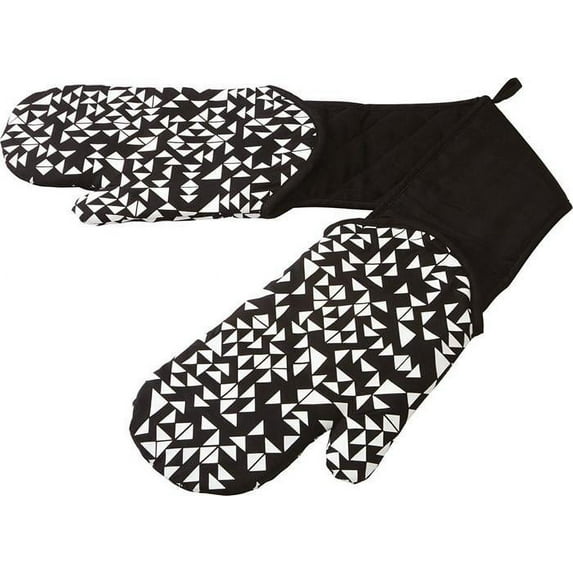 Kuhn Rikon Double Oven Mitt Black 27921