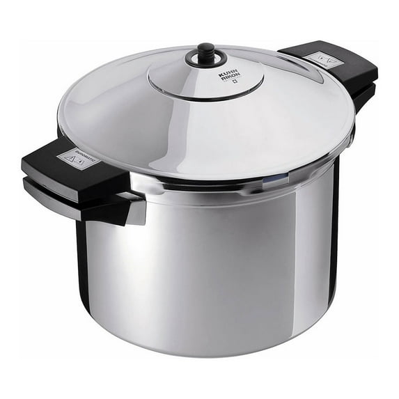 Kuhn Rikon Duromatic Stainless Steel Stockpot Pressure Cooker, 6 Qt