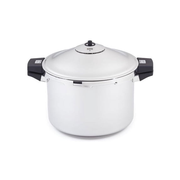 Kuhn Rikon Duromatic Stainless Steel Family Style Stockpot Pressure Cooker, 12 Qt