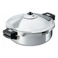 thumbnail image 1 of Kuhn Rikon Duromatic Stainless Steel Family Style Braiser Pressure Cooker, 5 Qt, 1 of 5
