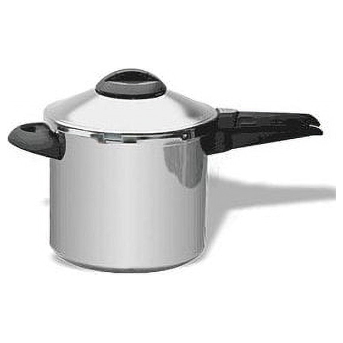  Kuhn Rikon DUROMATIC® Pressure Cooker 8.75” 6.3 qt family of 4  with side handles to save space: Home & Kitchen