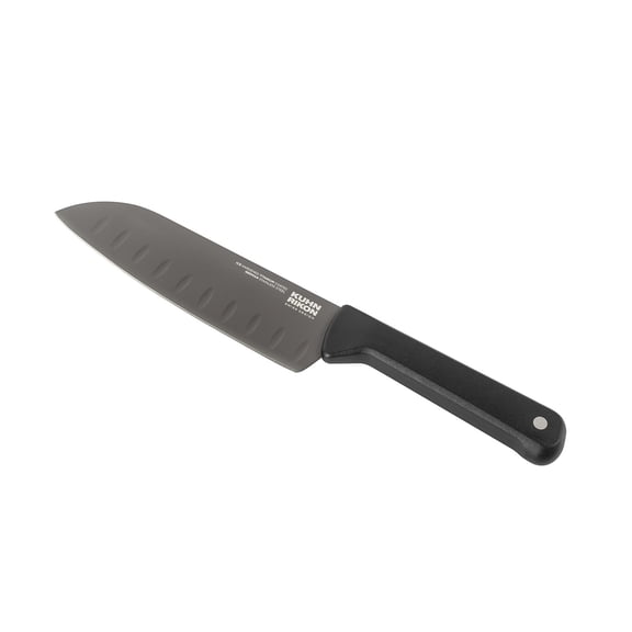 Kuhn Rikon ICEDSantoku Knife 6.3-Inch, Ice Hardened German Stainless Blade