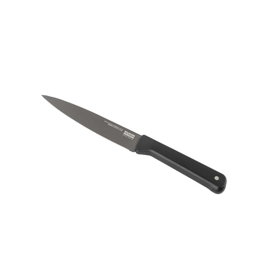 Kuhn Rikon ICEDSerrated Utility Knife 5.12-Inch, Ice Hardened German Stainless Blade