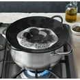 thumbnail image 1 of Kuhn Rikon Kochblume Spill Stopper, 11-Inch, Black, 1 of 2