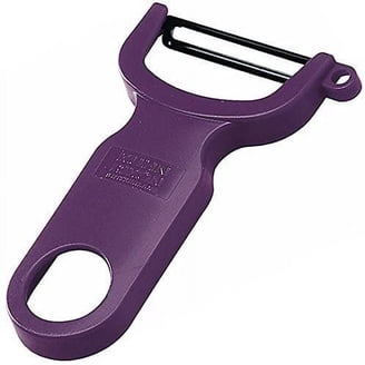 Kuhn Rikon Original Swiss Peeler – 4-Inch Red Vegetable/Potato Peeler – Swiss Made