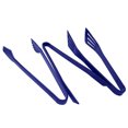 thumbnail image 1 of Kuhn Rikon Silicone Wrapped 3 Piece Specialty Tong Set, Blue, 1 of 1