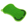 thumbnail image 1 of Kuhn Rikon Stay Clean 3-in-1 Silicone Scrubber Sponge, Green, 1 of 1