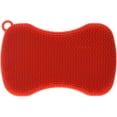 thumbnail image 1 of Kuhn Rikon Stay Clean Silicone Scrubber, Red, 1 of 2