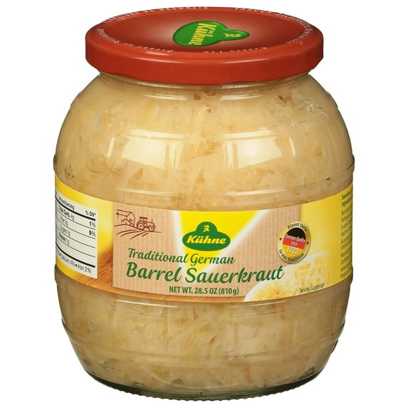 Kuhne Barrel Sauerkraut 28.5 oz (Pack Of 6)