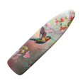 thumbnail image 1 of Kuiaobaty Anti-Slip Ironing Board Cover with Elastic Edge & Adjustable Hook and Loop Straps, Polyester Spandex Fabric Easy Installation, Hummingbird Floral Pink, 1 of 5