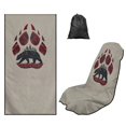 thumbnail image 1 of Kuiaobaty Aztec Bear Print Car Seat Towel Covers Front Seats Bear Claw Print Car Seat Hoodie Cover 60 x 33 Inch Absorbent Microfiber Towels for Gym Workout, Running, Swimming, Beach and Hiking, 1 of 7