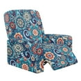 thumbnail image 1 of Kuiaobaty Boho Mandala Flower Reclining Sofa Slipcover Easy Installation Recliner Chair Cover Breathable Recliner Couch Cover Washable Reclining Slipcover with Pocket for Pets Kids, 1 of 8
