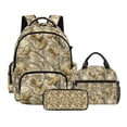 thumbnail image 1 of Kuiaobaty Camo Hunting Print Backpack Set with Lunch Bag for Teens 17 Inch Backpack and Pencil Case with Zipper Reusable Insulated Lunch Box and Pencil Pouch for School Camping, 1 of 7