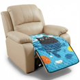 thumbnail image 1 of Kuiaobaty Cat Fish Print Armless Reclining Sofa Cover, Non Slip Quilted Seat Cushion Slipcover, Waterproof Pets Friendly Furniture Protector for Dogs, Cats, 1 of 7