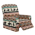 thumbnail image 1 of Kuiaobaty Cowboy Cactus Pattern Recliner Sofa Slipcover Aztec Print Stain Resistant Lazy Boy Chair Protector Breathable Reclining Chair Cover with Pocket Washable Recliner Slipcover for Pets, 1 of 8