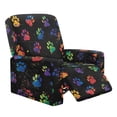 thumbnail image 1 of Kuiaobaty Dachshund Paws Print Recliner Couch Cover Heavy Duty Reclining Sofa Slipcover Thick Recliner Chair Cover Washable Reclining Slipcover with Elastic Bottom for Living Room, 1 of 8