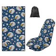 thumbnail image 1 of Kuiaobaty Eagle Star Print Car Seat Towel Covers Front Seats 60 x 33 Inch Sweat Towels for Car Seats with Storage Bag Multi-Purpose Towel(Hot Yoga, Gym, Sports Accessories), 1 of 7
