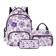 thumbnail image 1 of Kuiaobaty Floral Print Backpack Set with Pencil Case for Teens Boys Girls Lightweight Backpack and Lunch Bag Set with Multi Pockets Insulated Lunch Pouch with Pencil Pouch for School Camping, 1 of 7