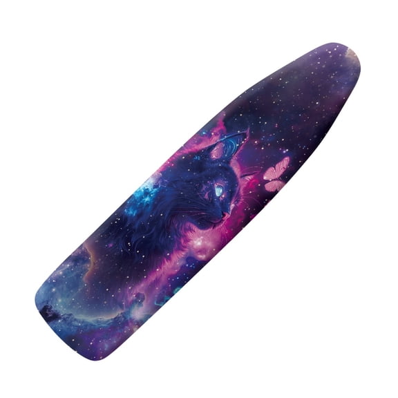Kuiaobaty Galaxy Persian Cat Butterfly Ironing Board Cover with Hook and Loop Fastener Strap Ironing Table Cover Iron Protector Cover Stain Resistant Home & Kitchen Accessories