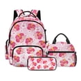thumbnail image 1 of Kuiaobaty Hibiscus Print 3 Piece Backpack Set for Teen Girls 17 Inch Backpack and Lunch Box Set with Adjustable Strap Multi Pockets Bookbag with Pencil Case for School Travel Daily Use, 1 of 7