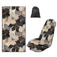 thumbnail image 1 of Kuiaobaty Hibiscus Print Car Seat Towel Cover After Gym Anti-Slip Soft Towel Bucket Seat Covers 60 x 33 Inch Universal Sweat Towels for Truck Sedan SUV, Easy to Install, 1 of 7