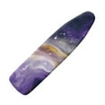 thumbnail image 1 of Kuiaobaty Ironing Board Cover Marble Texture Violet Non-Slip Ironing Board Replacement Cover Protector Cover Protective Scorch Polyster with Elastic Edge 15 x 54 Inches, 1 of 5