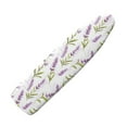 thumbnail image 1 of Kuiaobaty Ironing Board Cover Non-Slip Ironing Board Replacement Cover Protector Cover Protective Scorch Polyster with Elastic Edge 15 x 54 Inches, Lavender Flower leaf, 1 of 5