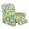 thumbnail image 1 of Kuiaobaty Lemon Strawberry Print Reclining Slipcover with Pocket Flower Breathable Recliner Chair Cover Large Durable Reclining Sofa Slipcover Washable Recliner Couch Cover for Living Room, 1 of 8