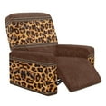 thumbnail image 1 of Kuiaobaty Leopard Print Reclining Slipcover Breathable Recliner Couch Cover Easy Replacement Recliner Chair Cover Large Washable Reclining Sofa Slipcover with Pocket for Living Room, 1 of 8