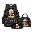 thumbnail image 1 of Kuiaobaty Math Panda Print Backpack and Lunch Box Set for Kids 8-12 Multi Pockets Backpack and Lunch Bag with Adjustable Strap Lightweight Bookbag with Pencil Case for School Travel, 1 of 7