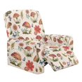 thumbnail image 1 of Kuiaobaty Mushroom Flower Pattern Reclining Slipcover Butterfly Anti-Slip Recliner Chair Cover Large Breathable Reclining Sofa Slipcover Washable Recliner Couch Cover with Side Pocket for Pets, 1 of 8