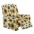 thumbnail image 1 of Kuiaobaty Paws Sunflower Pattern Reclining Slipcover with Elastic Bottom Nonslip Recliner Chair Cover Breathable Reclining Sofa Slipcover Washable Recliner Couch Cover for Pets Kids, 1 of 8