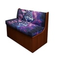 thumbnail image 1 of Kuiaobaty RV Dinette Cushions Covers Easy to Install Stretch Camper Cushions Cover RV Dinette Seat Covers Sofa Slipcovers for RV Camper Car Bench, American Flag Galaxy Wolf Butterfly Pattern, 1 of 7