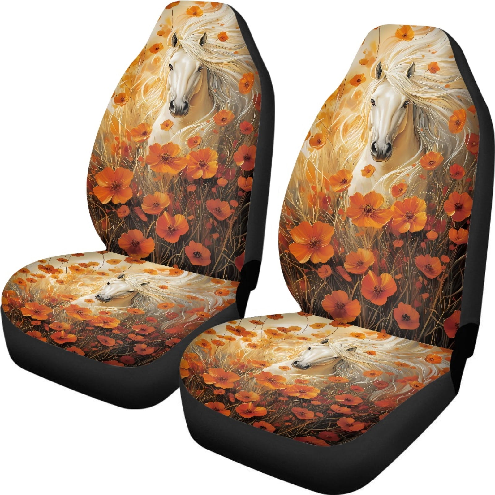 Kuiaobaty Funda De Piel Sintética Con Estampado De Gallo