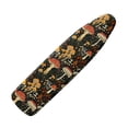 thumbnail image 1 of Kuiaobaty Retro Mushroom Leaf Pattern Ironing Board Cover Heatproof Ironing Board Protective Covers 15 x 54 Inches with Elastic Edge and 3 Fasteners Scorch Resistant Home Decor, 1 of 5