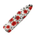 thumbnail image 1 of Kuiaobaty Rose Leaf Pattern Ironing Board Cover Non-Slip Universal Stretchy Cover with Hook and Loop Fastener Strap and Elasticized Edges for Friends Home Decoration, 1 of 5