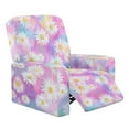 thumbnail image 1 of Kuiaobaty Tie Dye Daisy Pattern Reclining Sofa Slipcover Breathable Recliner Chair Cover with Elastic Bottom Washable Reclining Slipcover Durable Recliner Couch Cover for Living Room, 1 of 8