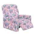 thumbnail image 1 of Kuiaobaty Turtle Flower Pattern Recliner Chair Cover Large Reclining Sofa Slipcover Soft Furniture Protect Cover Reclining Slipcover with Pocket for Pets Kids, 1 of 8