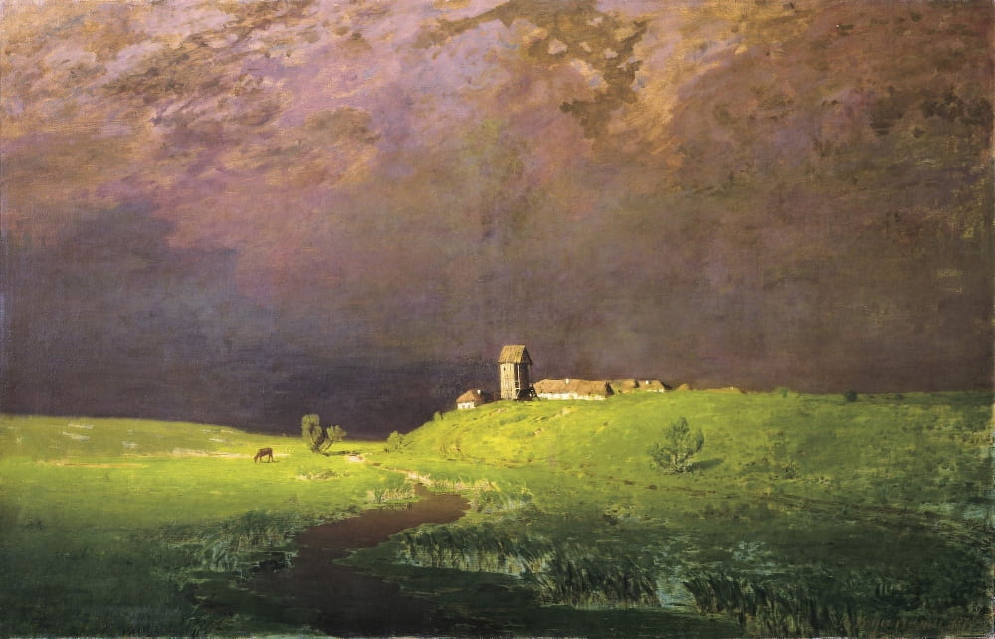 Kuindzhi Alexander Ivanovich (1842-1910) Canvas Art - (24 x 18)