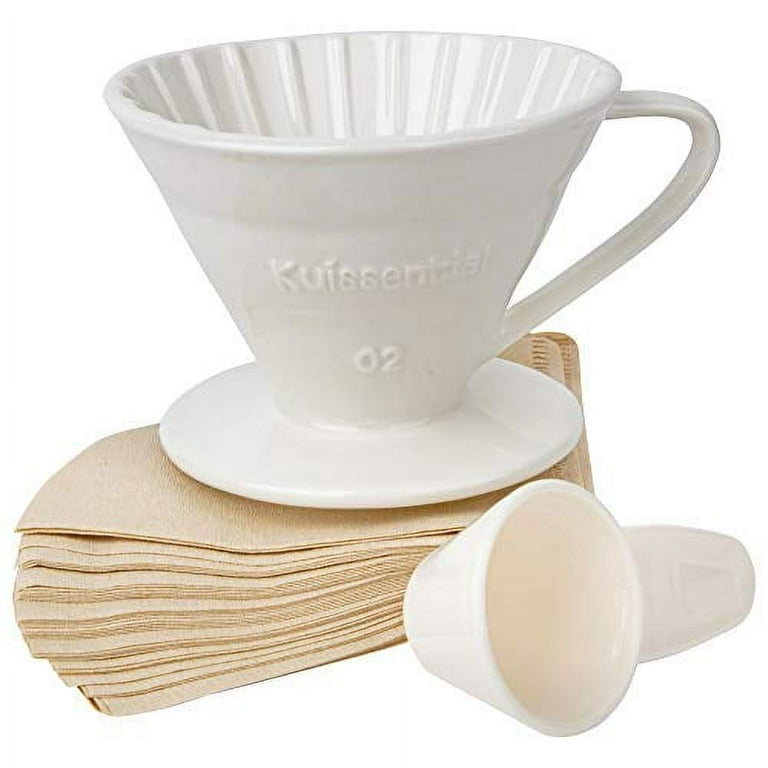 Ceramic pour over clearance coffee