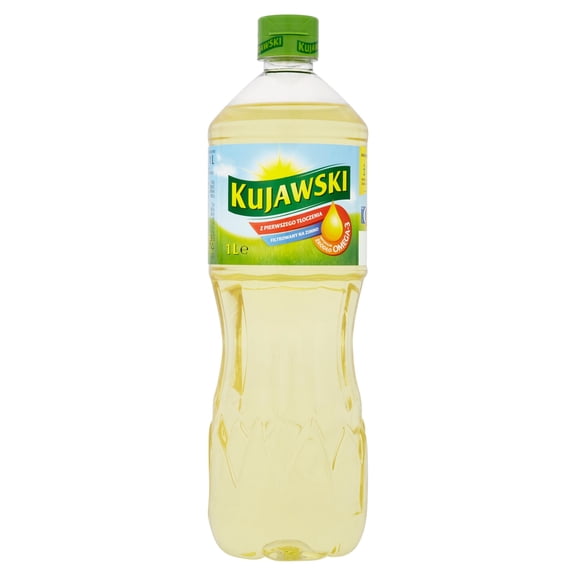 Kujawski Extra Virgin Rapeseed Oil 1 Litre, Imported from Britain